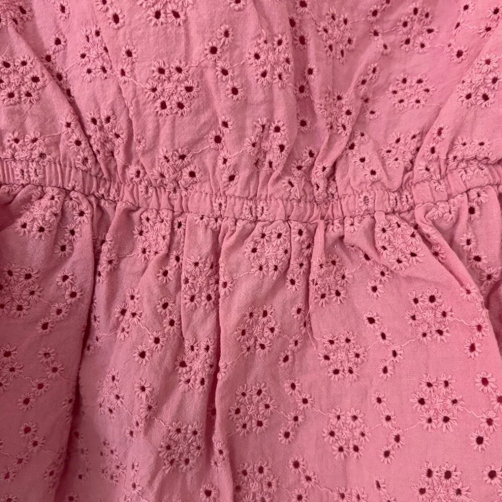 Wild Fable Pink Eyelet Top - Picture 3 of 4